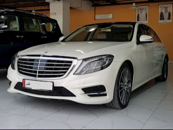 Mercedes-Benz  S-Class  500  2015  Automatic  96,000 Km  8 Cylinder  Rear Wheel Drive (RWD)  Sedan  White