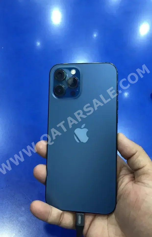 Apple - iPhone 12 - Pro Max - Blue - 128 GB