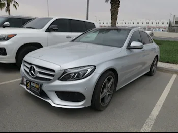 Mercedes-Benz  C-Class  200  2017  Automatic  58,000 Km  4 Cylinder  Rear Wheel Drive (RWD)  Sedan  Gray  With Warranty