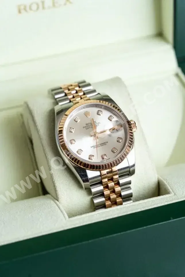 Watches - Rolex  - Analogue Watches  - Silver  - Women Watches