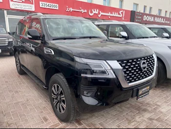 Nissan  Patrol  SE  2023  Automatic  0 Km  6 Cylinder  Four Wheel Drive (4WD)  SUV  Black  With Warranty