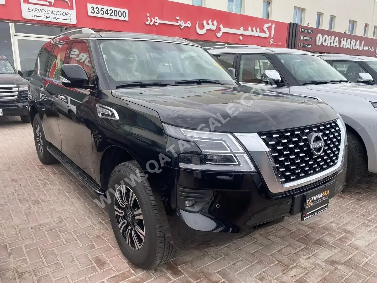 Nissan  Patrol  SE  2023  Automatic  0 Km  6 Cylinder  Four Wheel Drive (4WD)  SUV  Black  With Warranty