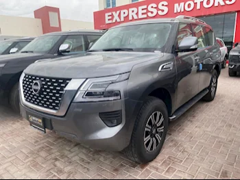 Nissan  Patrol  SE  2023  Automatic  0 Km  6 Cylinder  Four Wheel Drive (4WD)  SUV  Gray  With Warranty