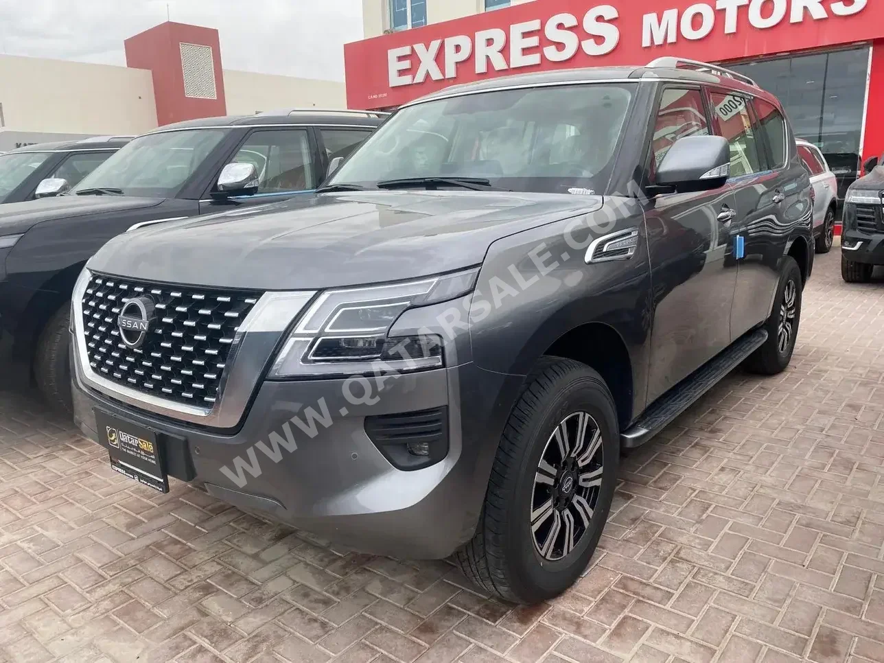 Nissan  Patrol  SE  2023  Automatic  0 Km  6 Cylinder  Four Wheel Drive (4WD)  SUV  Gray  With Warranty