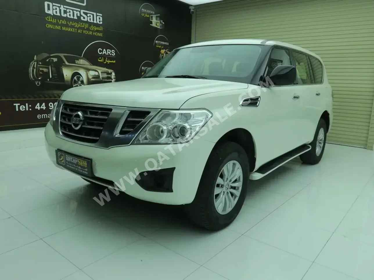 Nissan  Patrol  SE  2019  Automatic  131,000 Km  6 Cylinder  Four Wheel Drive (4WD)  SUV  White