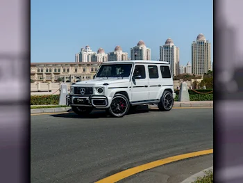 Mercedes-Benz  G-Class  63 AMG  2020  Automatic  33,000 Km  8 Cylinder  Four Wheel Drive (4WD)  SUV  White