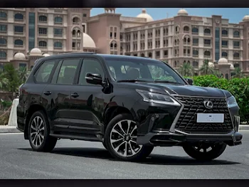 Lexus  LX 570  8 Cylinder  SUV 4x4  Black  2021