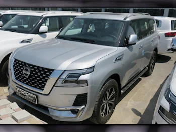 Nissan  Patrol  Titanium  2023  Automatic  800 Km  8 Cylinder  Four Wheel Drive (4WD)  SUV  Silver  With Warranty