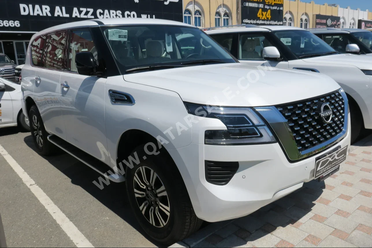 Nissan  Patrol  XE  2024  Automatic  0 Km  6 Cylinder  Four Wheel Drive (4WD)  SUV  White  With Warranty