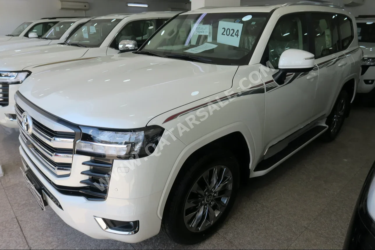 Toyota  Land Cruiser  GXR Twin Turbo  2024  Automatic  0 Km  6 Cylinder  Four Wheel Drive (4WD)  SUV  White  With Warranty