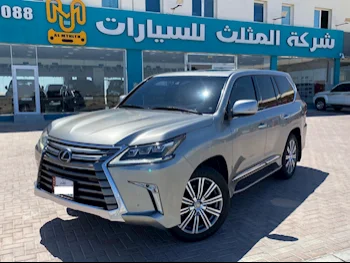  Lexus  LX  570  2016  Automatic  92,000 Km  8 Cylinder  Four Wheel Drive (4WD)  SUV  Sonic Titanium  With Warranty