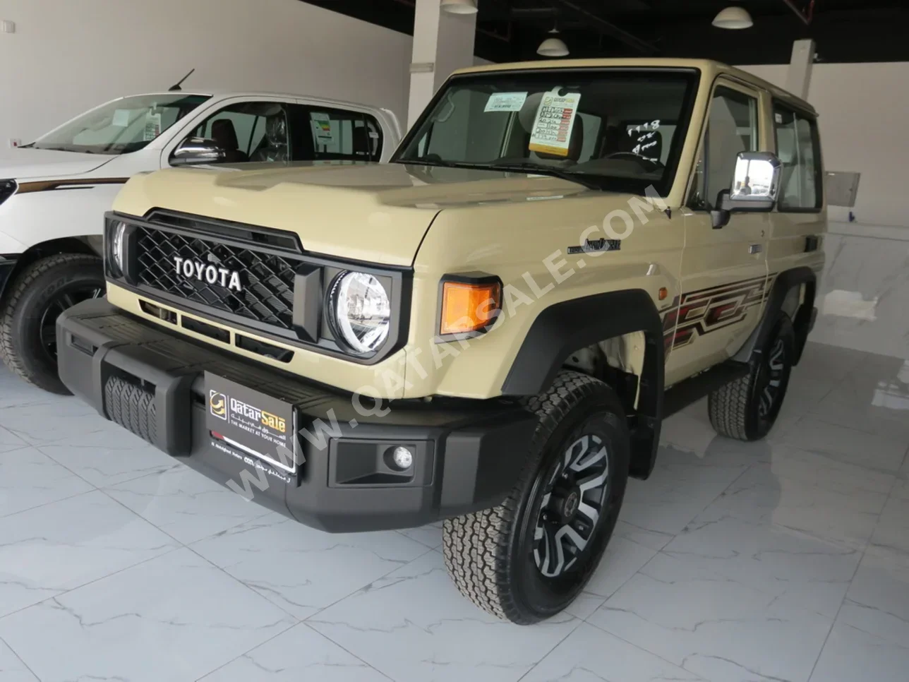 Toyota  Land Cruiser  LX  2024  Automatic  1,100 Km  6 Cylinder  Four Wheel Drive (4WD)  SUV  Beige  With Warranty