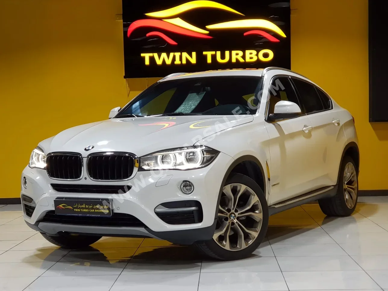 BMW  X-Series  X6  2018  Automatic  150,000 Km  6 Cylinder  Four Wheel Drive (4WD)  SUV  White