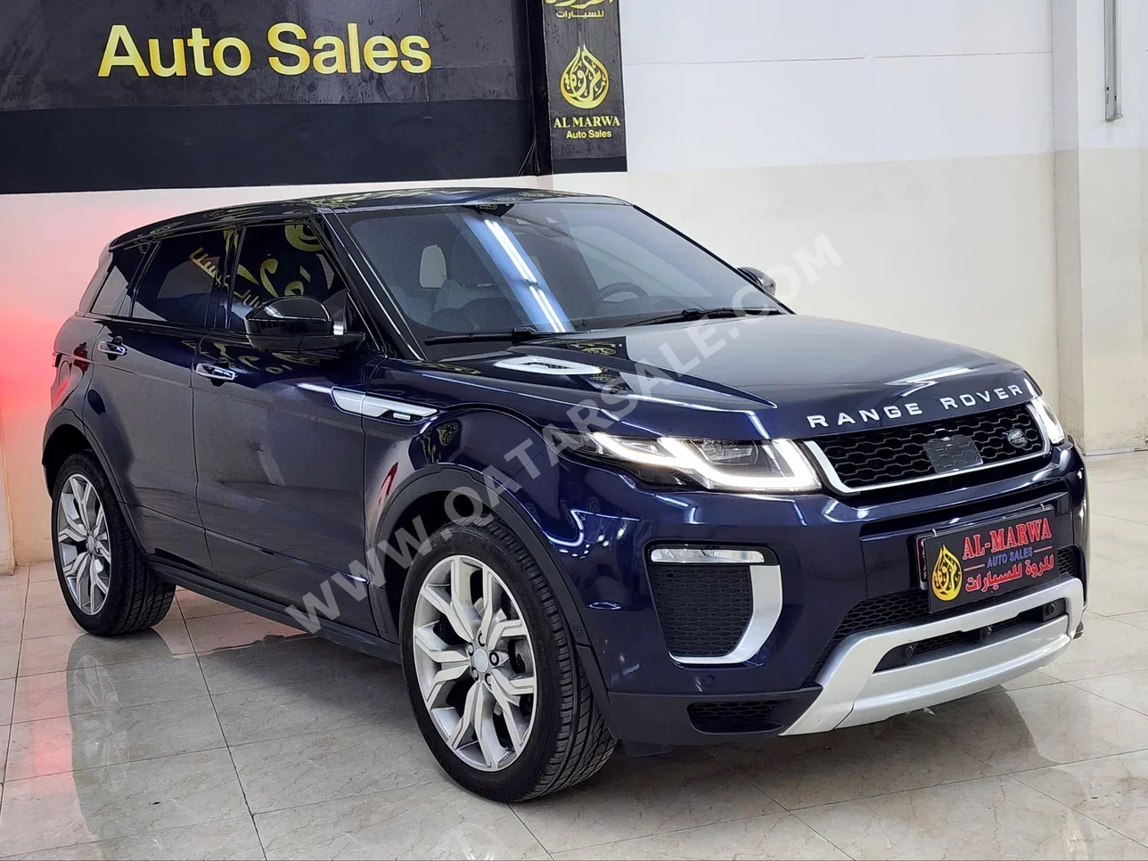 Land Rover  Evoque  Autobiography  2017  Automatic  53,000 Km  4 Cylinder  Four Wheel Drive (4WD)  SUV  Blue