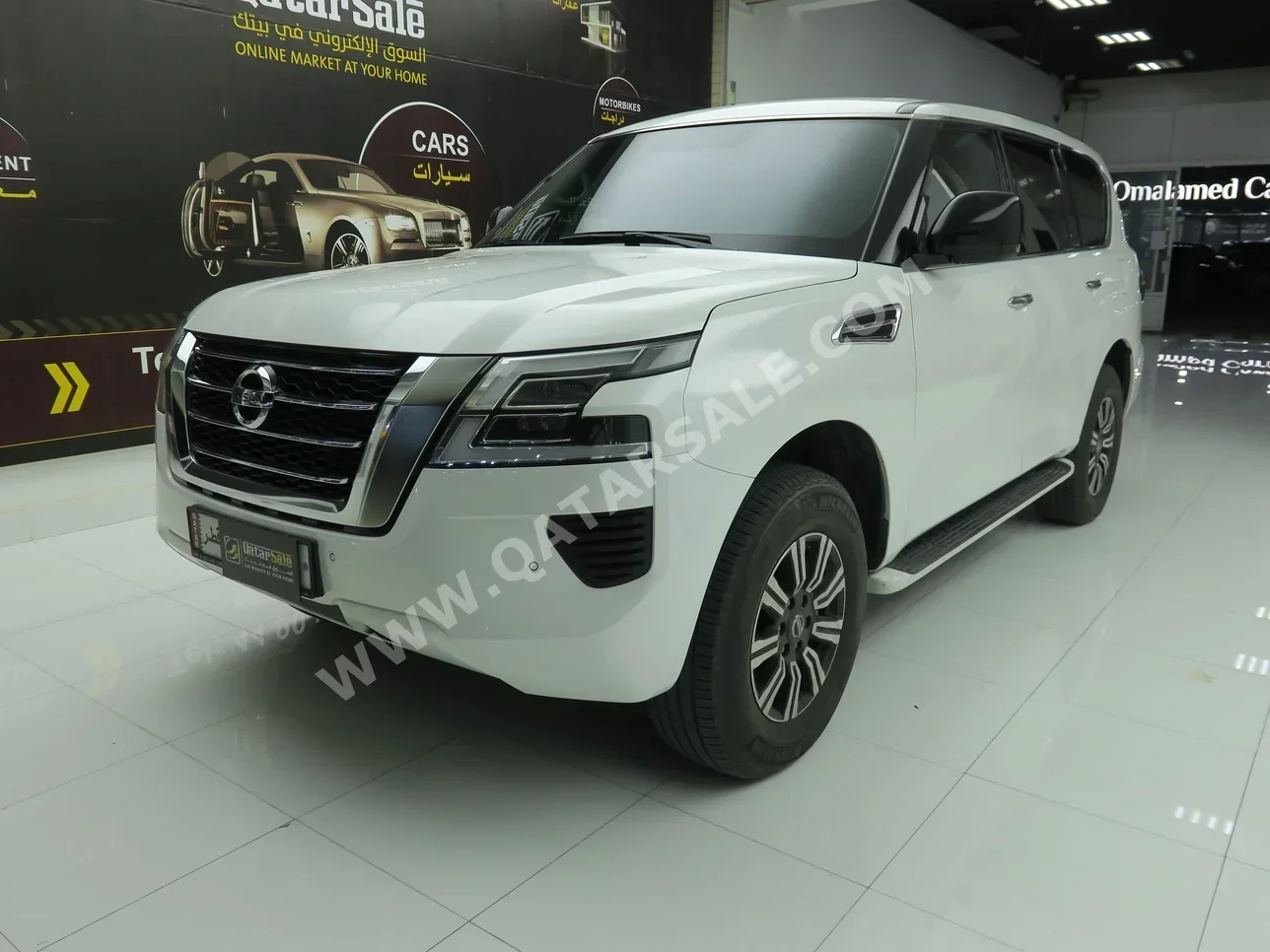 Nissan  Patrol  2020  Automatic  75,000 Km  6 Cylinder  Four Wheel Drive (4WD)  SUV  White