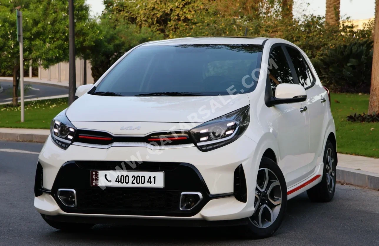 Kia  Picanto  3 Cylinder  Hatchback  White  2023