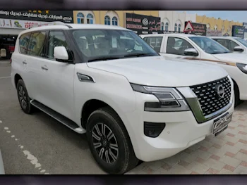 Nissan  Patrol  SE  2023  Automatic  0 Km  6 Cylinder  Four Wheel Drive (4WD)  SUV  White  With Warranty