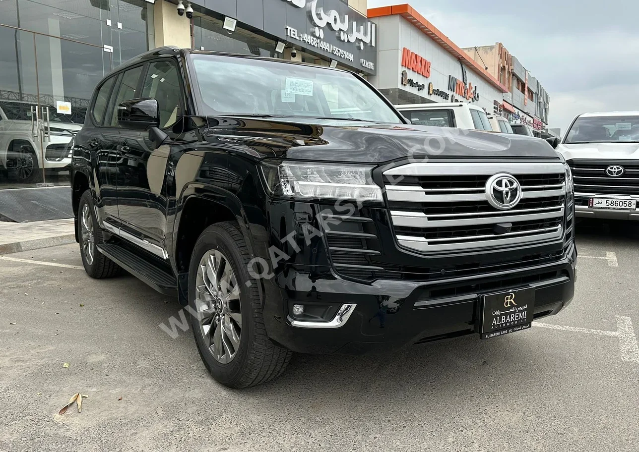  Toyota  Land Cruiser  GXR Twin Turbo  2024  Automatic  0 Km  6 Cylinder  Four Wheel Drive (4WD)  SUV  Black  With Warranty