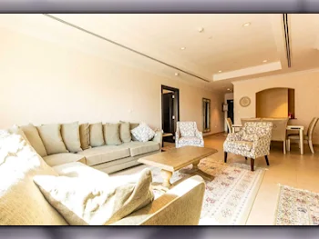 1 Bedrooms  Apartment  For Rent  in Doha -  The Pearl  Fully Furnished