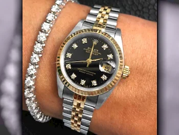 Watches - Rolex  - Analogue Watches  - Black  - Women Watches