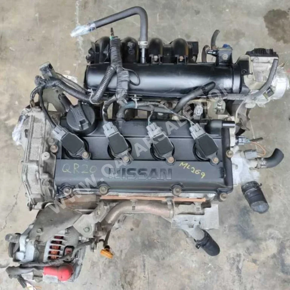 Car Parts Nissan  Altima  Engine & Engine Parts  Japan Part Number: QR20