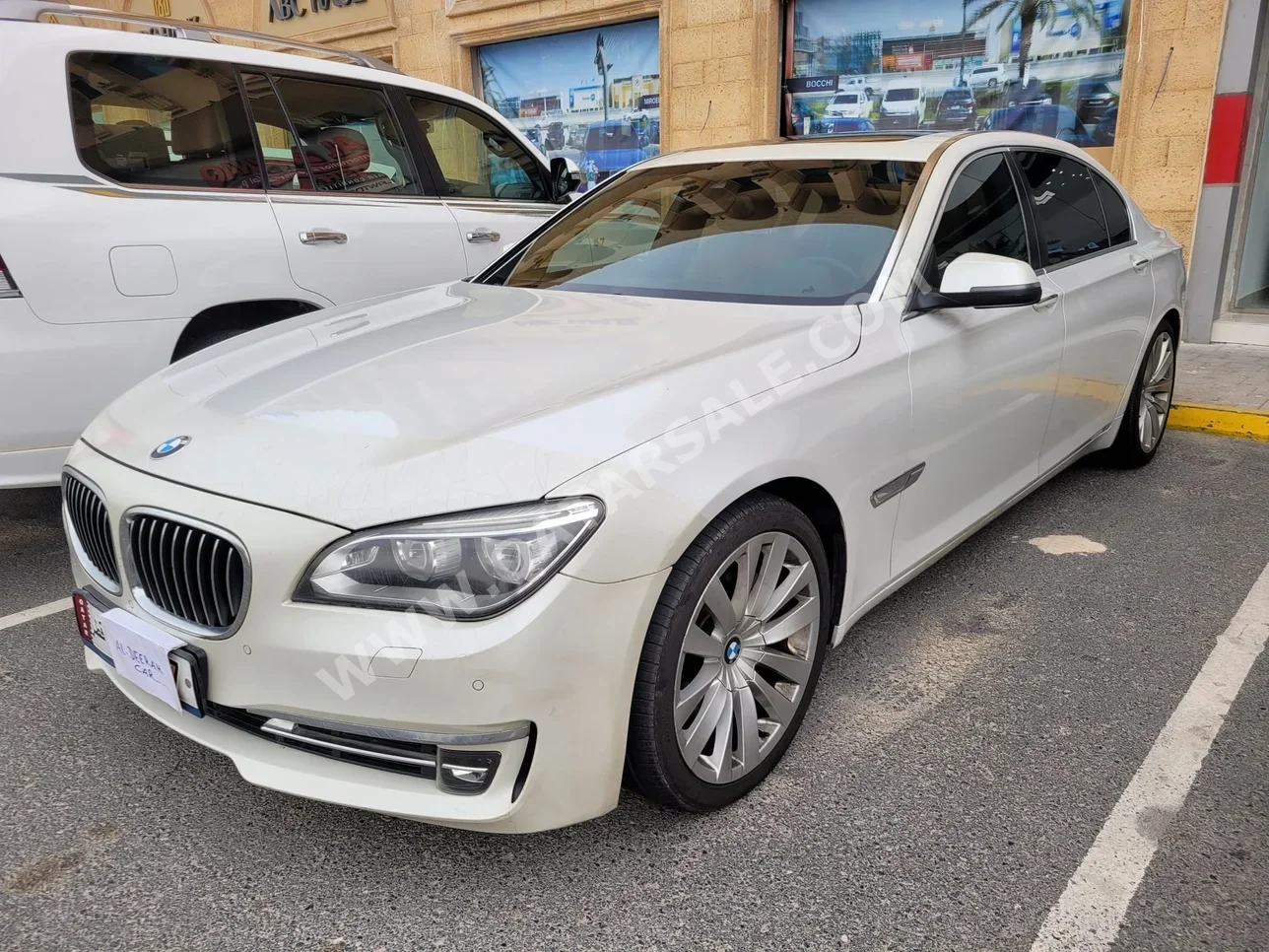 BMW  7-Series  740 Li  2014  Automatic  91,000 Km  6 Cylinder  Rear Wheel Drive (RWD)  Sedan  White