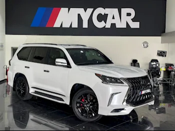 Lexus  LX  570 S Black Edition  2019  Automatic  51,000 Km  8 Cylinder  Four Wheel Drive (4WD)  SUV  White