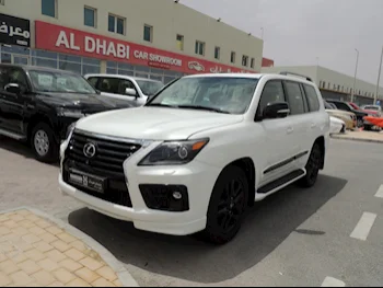 Lexus  LX  570  2009  Automatic  233,000 Km  8 Cylinder  Four Wheel Drive (4WD)  SUV  White