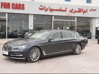 BMW  7-Series  730 Li  2017  Automatic  128,000 Km  6 Cylinder  Rear Wheel Drive (RWD)  Sedan  Gray