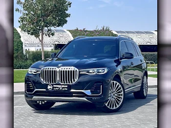 BMW X7 X7 40i Black 2021 For Sale in Qatar
