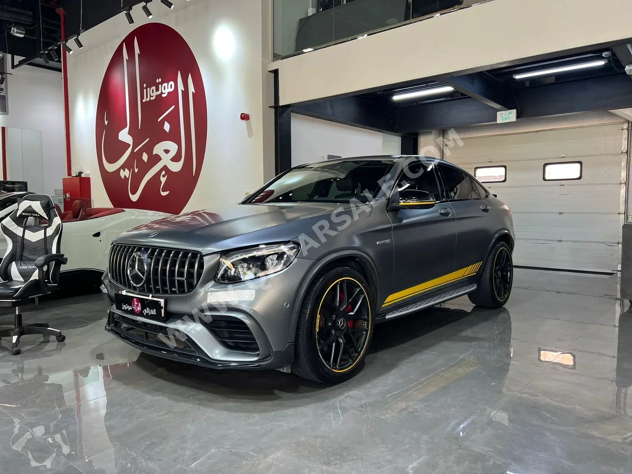  Mercedes-Benz  GLC  63 S AMG  2019  Automatic  50,000 Km  8 Cylinder  Four Wheel Drive (4WD)  SUV  Gray  With Warranty