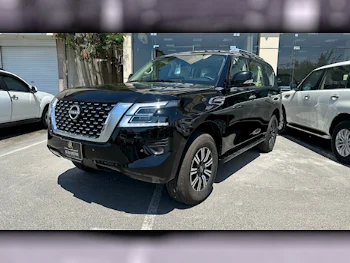 Nissan  Patrol  SE  2023  Automatic  0 Km  6 Cylinder  Four Wheel Drive (4WD)  SUV  Black