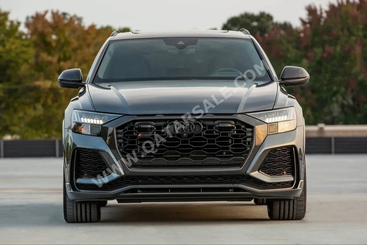 Audi  Q8 S Line  Sedan  White  2023