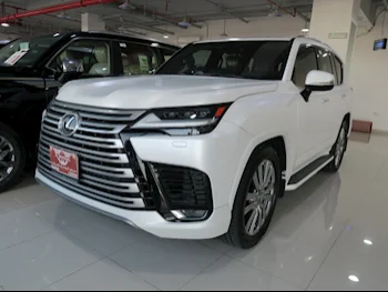 Lexus  LX  600 VIP  2022  Automatic  58,000 Km  6 Cylinder  Four Wheel Drive (4WD)  SUV  White  With Warranty