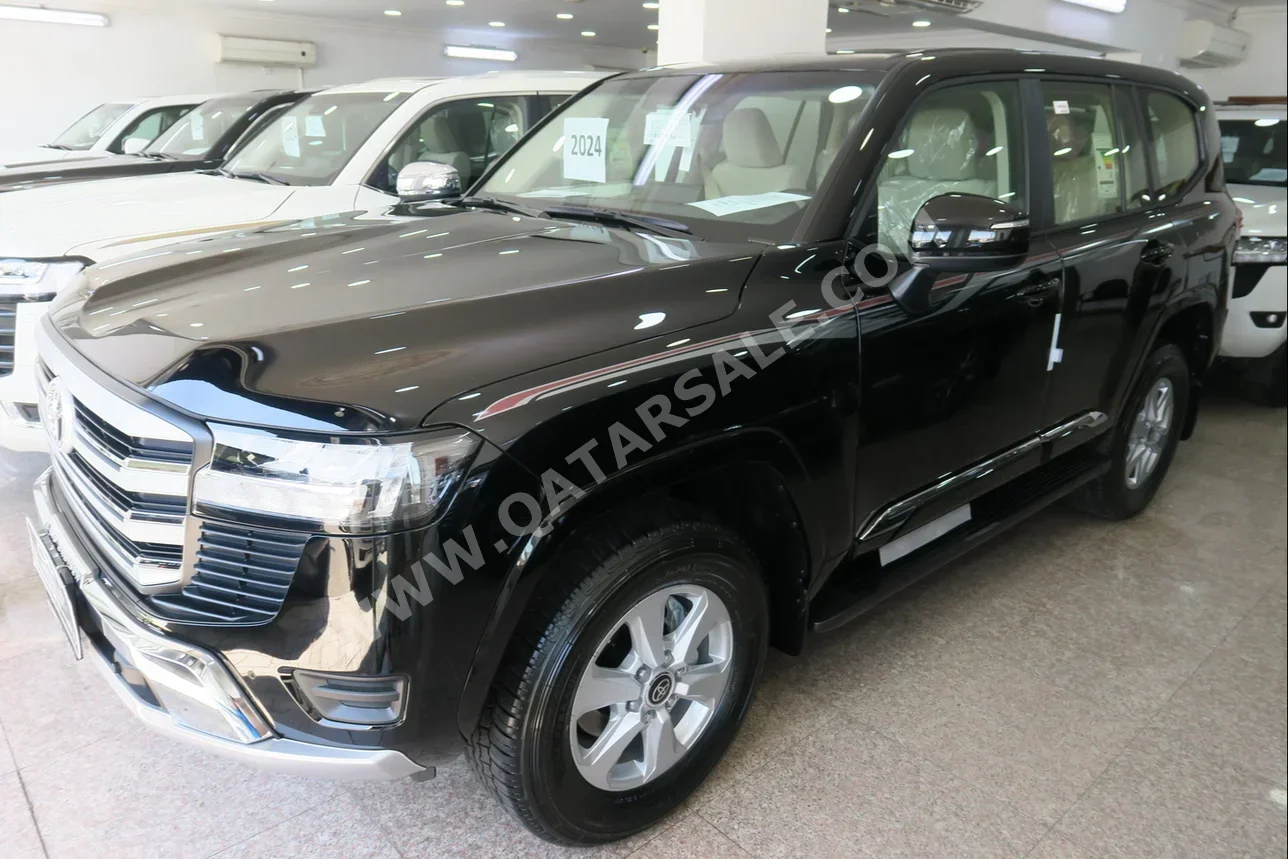 Toyota  Land Cruiser  GXR  2024  Automatic  0 Km  6 Cylinder  Four Wheel Drive (4WD)  SUV  Black  With Warranty