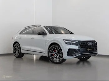 Audi  Q8  TFSI Quattro  2019  Automatic  58,250 Km  6 Cylinder  All Wheel Drive (AWD)  SUV  White