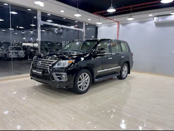 Lexus  LX  570  2014  Automatic  192,000 Km  8 Cylinder  Four Wheel Drive (4WD)  SUV  Black