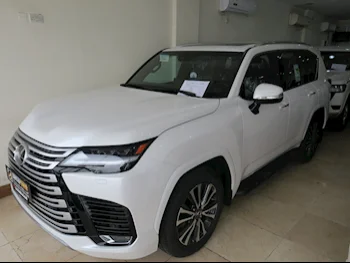  Lexus  LX  600 Luxury  2024  Automatic  0 Km  6 Cylinder  Four Wheel Drive (4WD)  SUV  White  With Warranty