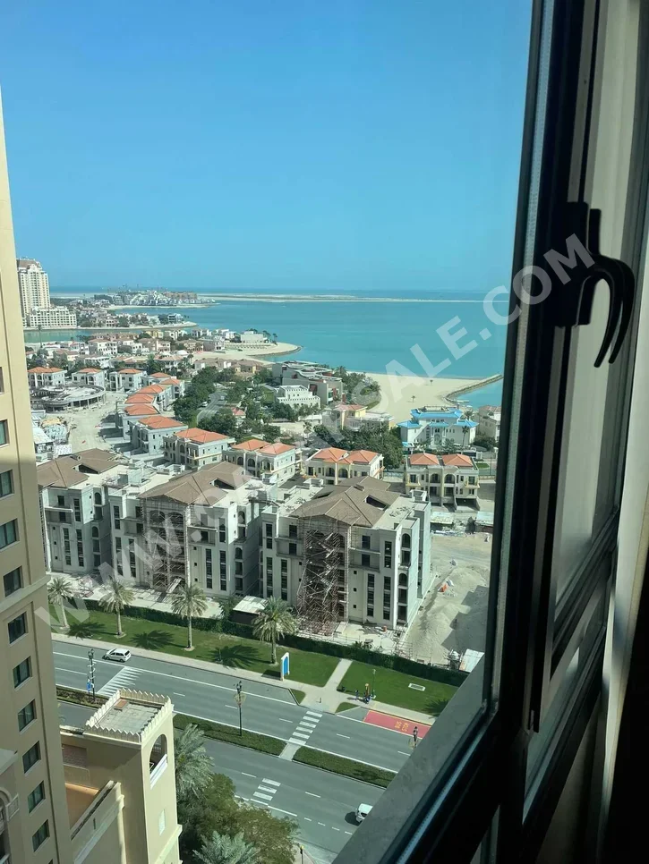 1 Bedrooms  Apartment  For Rent  in Doha -  The Pearl  Fully Furnished