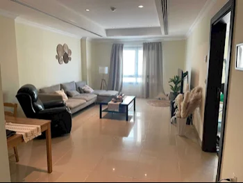 1 Bedrooms  Apartment  For Rent  in Doha -  The Pearl  Fully Furnished