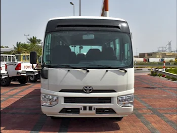 Toyota  Coaster  BUS  White  2023