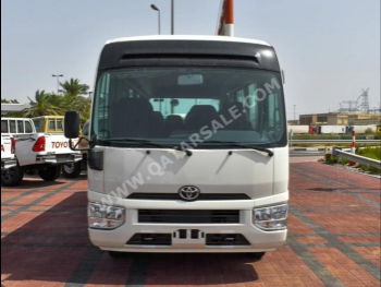 Toyota  Coaster  BUS  White  2023