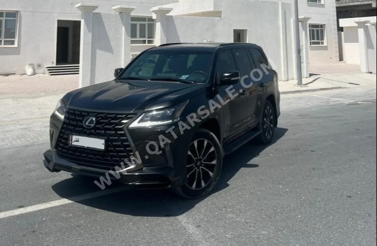 Lexus  LX  570 S Black Edition  2021  Automatic  130,000 Km  8 Cylinder  Four Wheel Drive (4WD)  SUV  Black  With Warranty