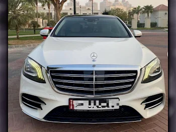  Mercedes-Benz  S-Class  450AMG  2018  Automatic  75,000 Km  6 Cylinder  Rear Wheel Drive (RWD)  Sedan  White  With Warranty