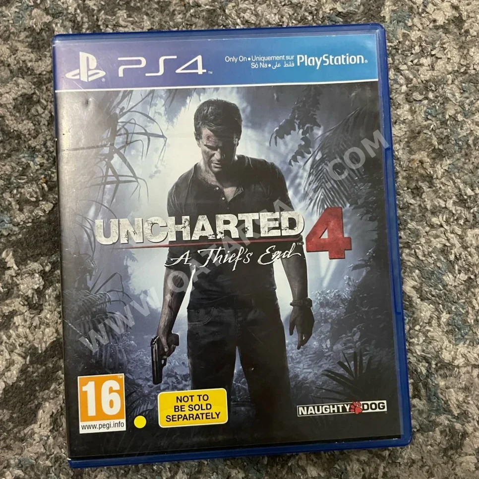 Uncharted 4 - PlayStation 4 Video Games CDs