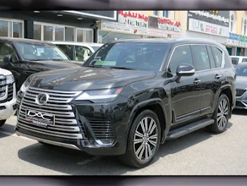 Lexus  LX  600 Luxury  2023  Automatic  500 Km  6 Cylinder  Four Wheel Drive (4WD)  SUV  Black  With Warranty