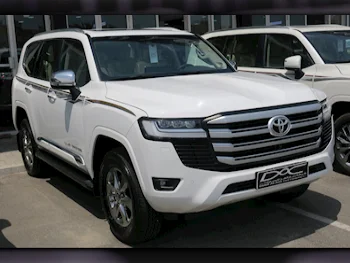 Toyota  Land Cruiser  VX Twin Turbo  2023  Automatic  0 Km  6 Cylinder  Four Wheel Drive (4WD)  SUV  White  With Warranty