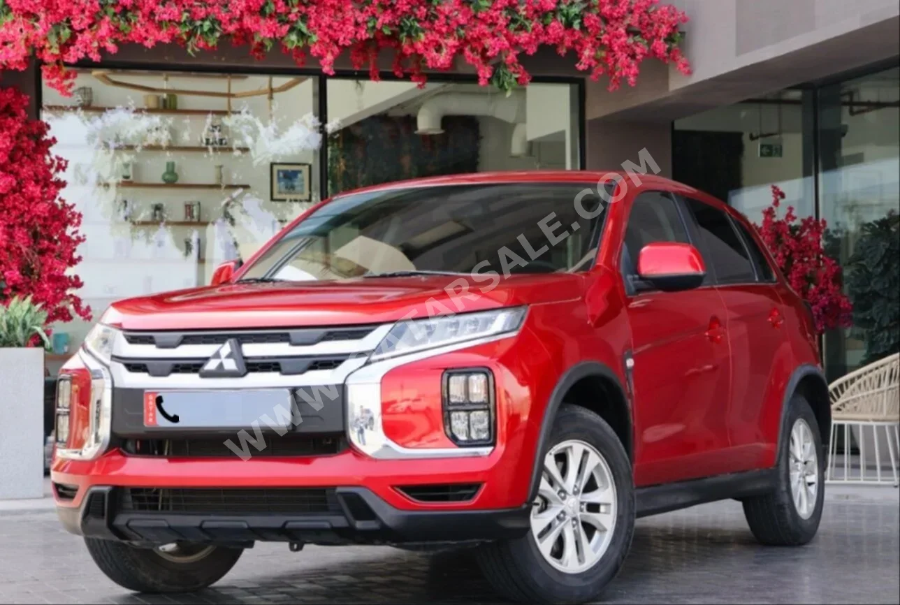 Mitsubishi  ASX  4 Cylinder  SUV 4x4  Red  2022