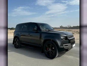 Land Rover  Defender  110 X Carpathian Edition  2023  Automatic  4,000 Km  6 Cylinder  Four Wheel Drive (4WD)  SUV  Gray and Black  With Warranty