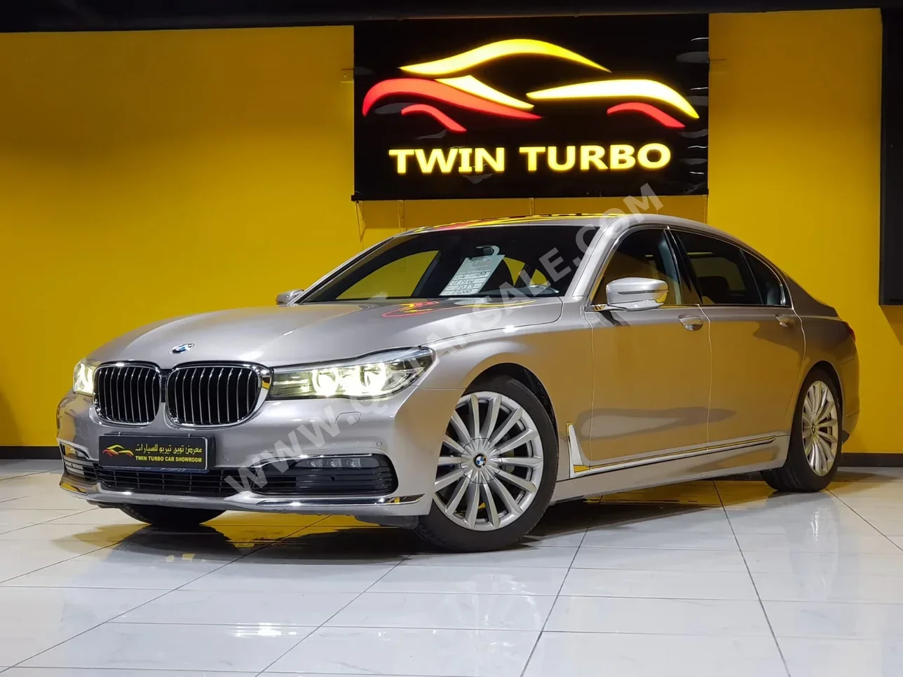 BMW  7-Series  730 Li  2019  Automatic  73,000 Km  4 Cylinder  Rear Wheel Drive (RWD)  Sedan  Gold